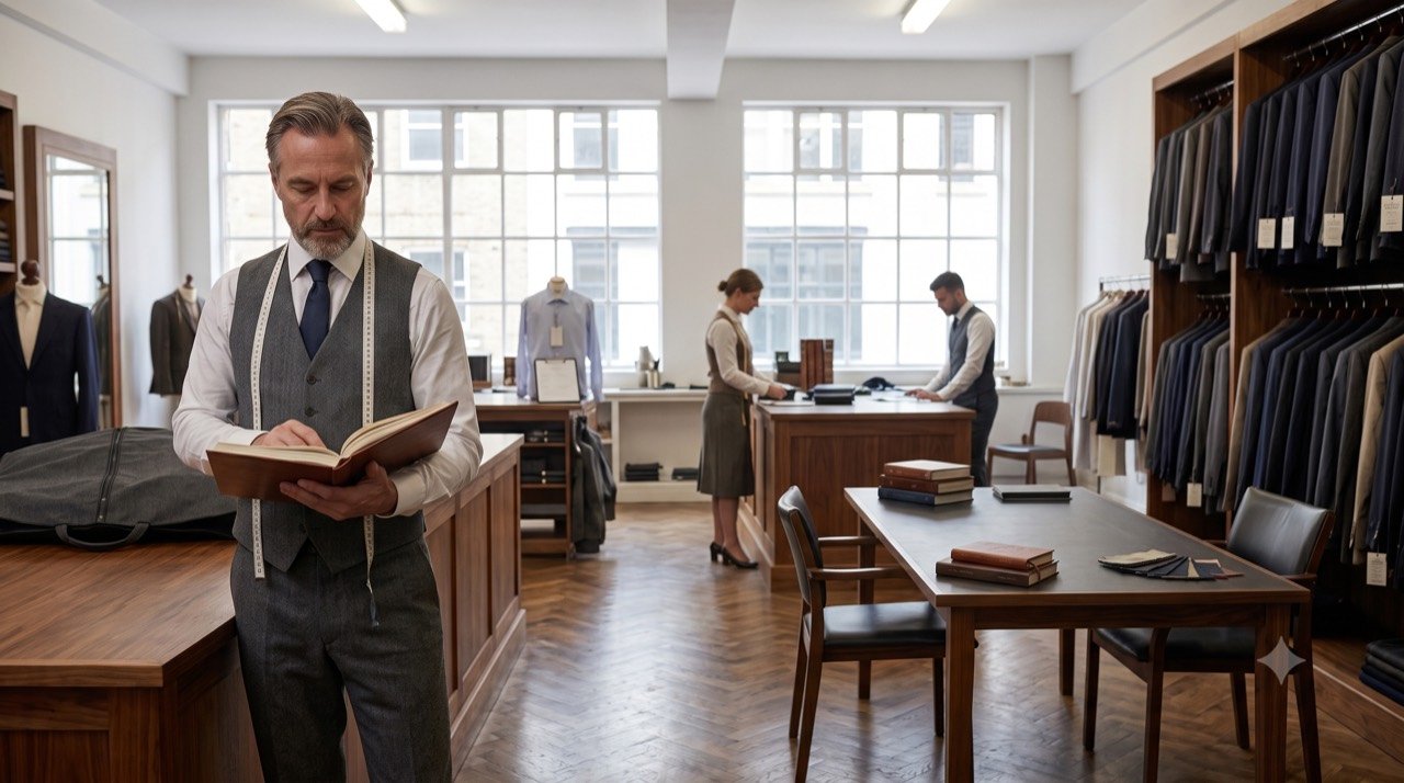 Tailor shop order tracking and delivery calendar on AY Tailor