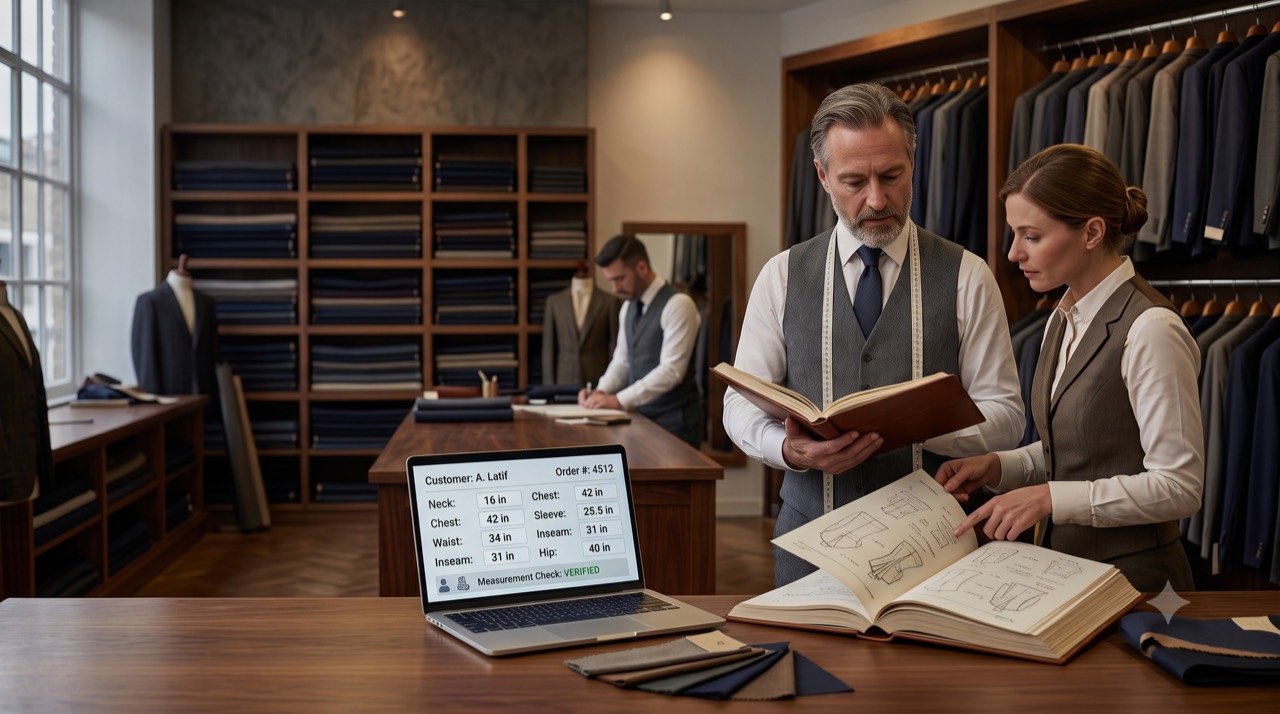 Tailor shop invoicing and payment billing with AY Tailor POS